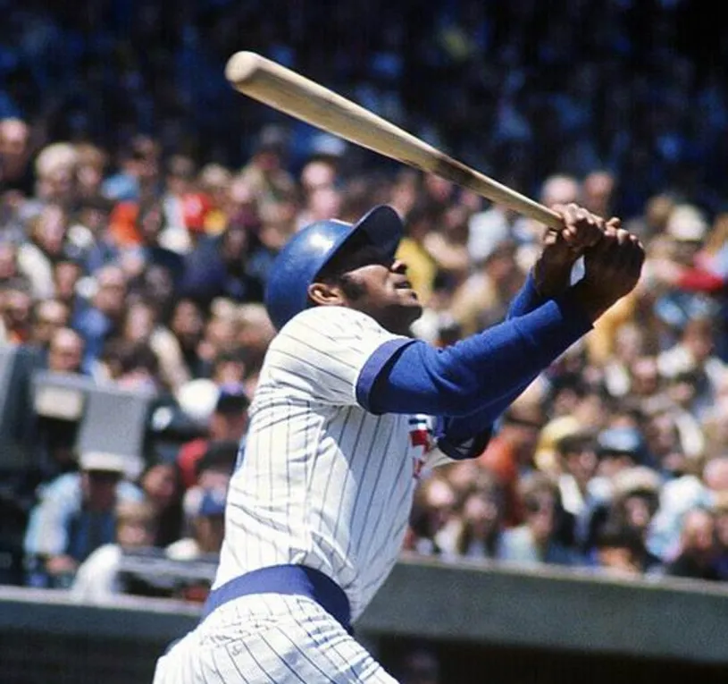 BILLY WILLIAMS Chicago Cubs 1972 Majestic Cooperstown Home Baseball Jersey 