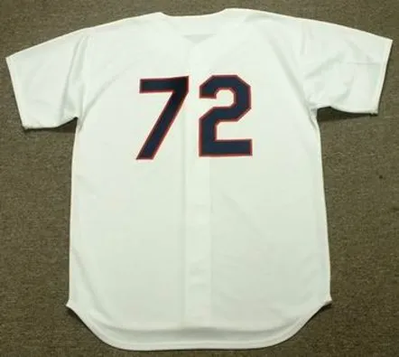 CARLTON FISK Chicago White Sox 1989 Majestic Cooperstown Home Jersey 