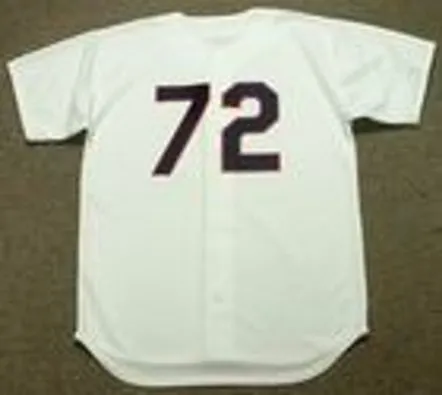 CARLTON FISK Chicago White Sox 1989 Majestic Cooperstown Home Jersey 