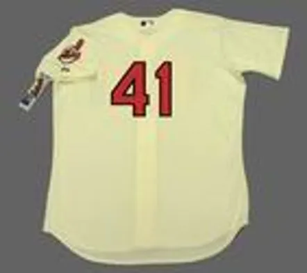 CARLOS SANTANA Cleveland Indians 2016 Majestic Authentic Alternate Home Baseball Jersey 