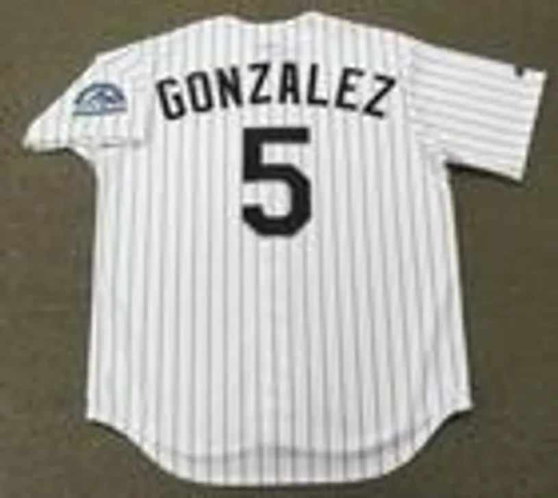 CARLOS GONZALEZ Colorado Rockies 2016 Majestic Home Baseball Jersey 