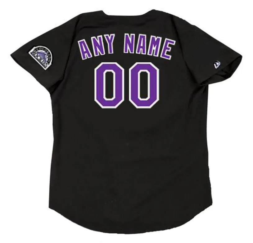 COLORADO ROCKIES 1993 Majestic Throwback Alternate Jersey Customized “Any Name &  Number(s)” 