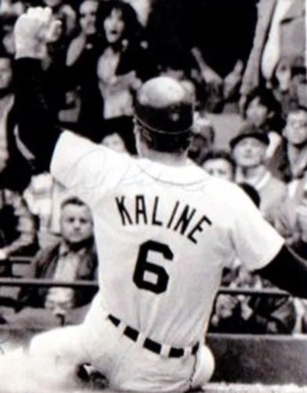 AL KALINE Detroit Tigers 1969 Home Majestic Throwback Baseball Jersey 