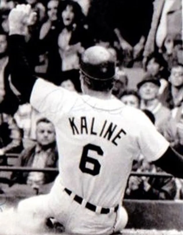 AL KALINE Detroit Tigers 1969 Home Majestic Throwback Baseball Jersey 