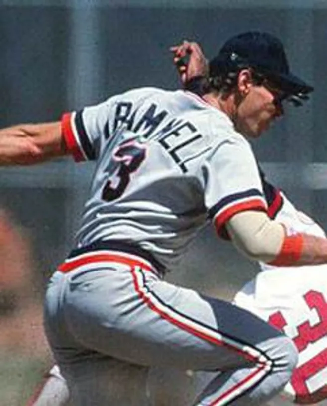 ALAN TRAMMELL Detroit Tigers 1984 Majestic Cooperstown Throwback Baseball Jersey 