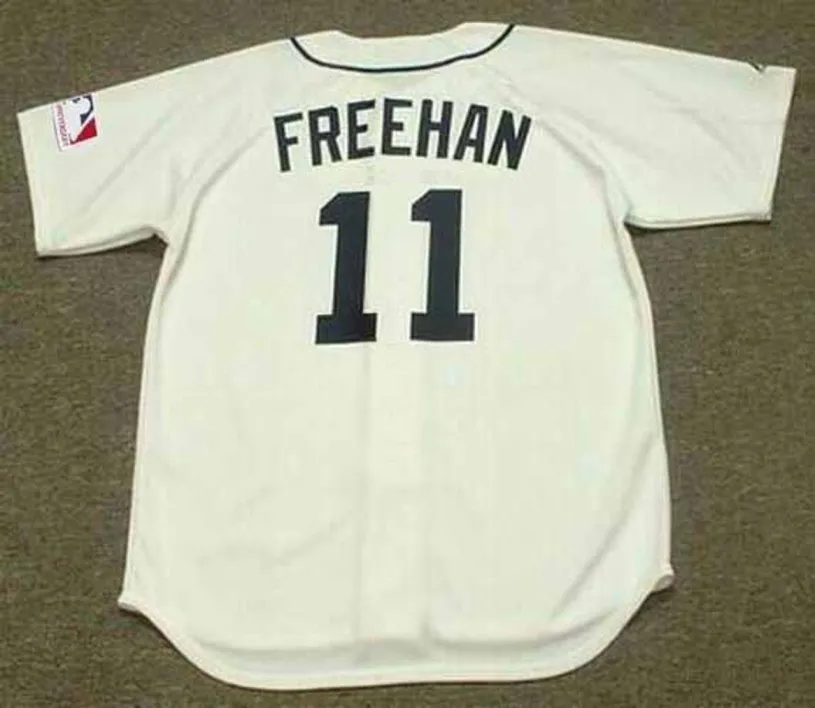 BILL FREEHAN Detroit Tigers 1969 Home Majestic Throwback Baseball Jersey 