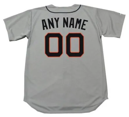 DETROIT TIGERS 1950’s Majestic Throwback Away Jersey Customized “Any Name & Number(s)” 