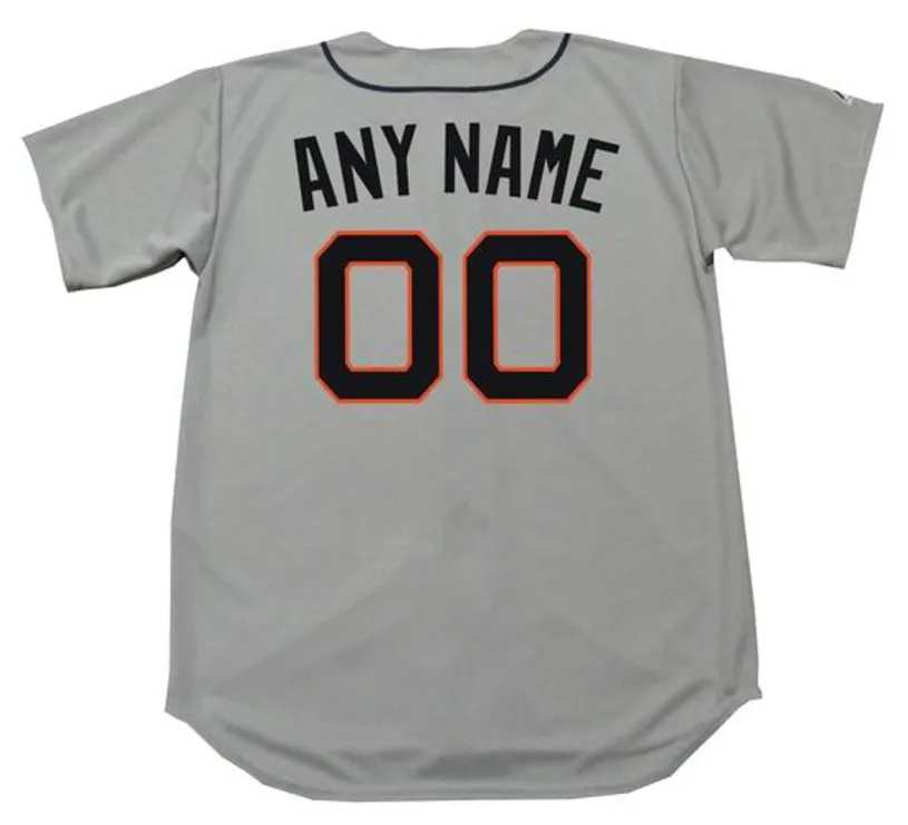 DETROIT TIGERS 1950’s Majestic Throwback Away Jersey Customized “Any Name & Number(s)” 