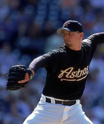 BILLY WAGNER Houston Astros 2001 Alternate Majestic Baseball Throwback Jersey 