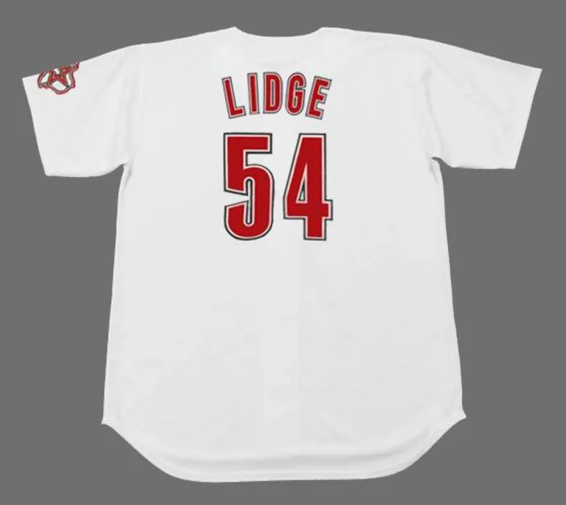 BRAD LIDGE Houston Astros 2005 Home Majestic Baseball Throwback Jersey 