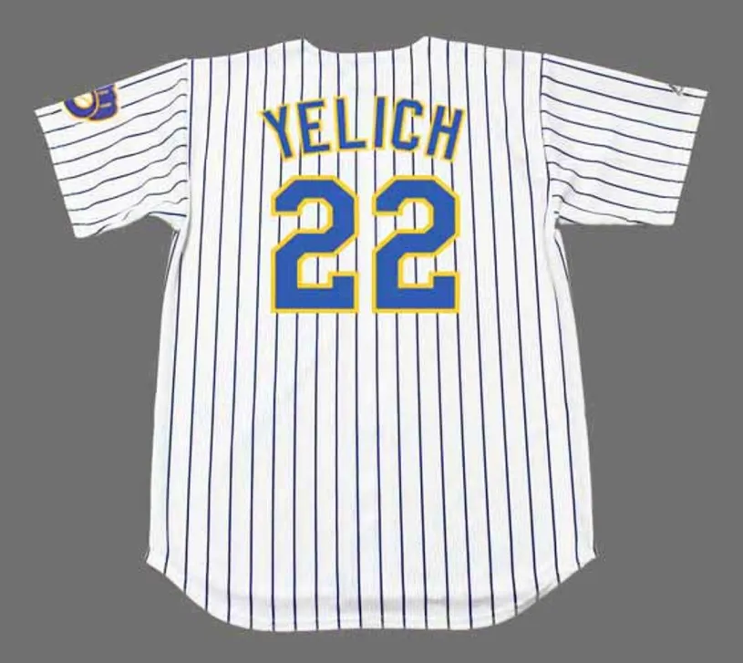 CHRISTIAN YELICH Milwaukee Brewers Majestic Alternate Home Baseball Jersey 