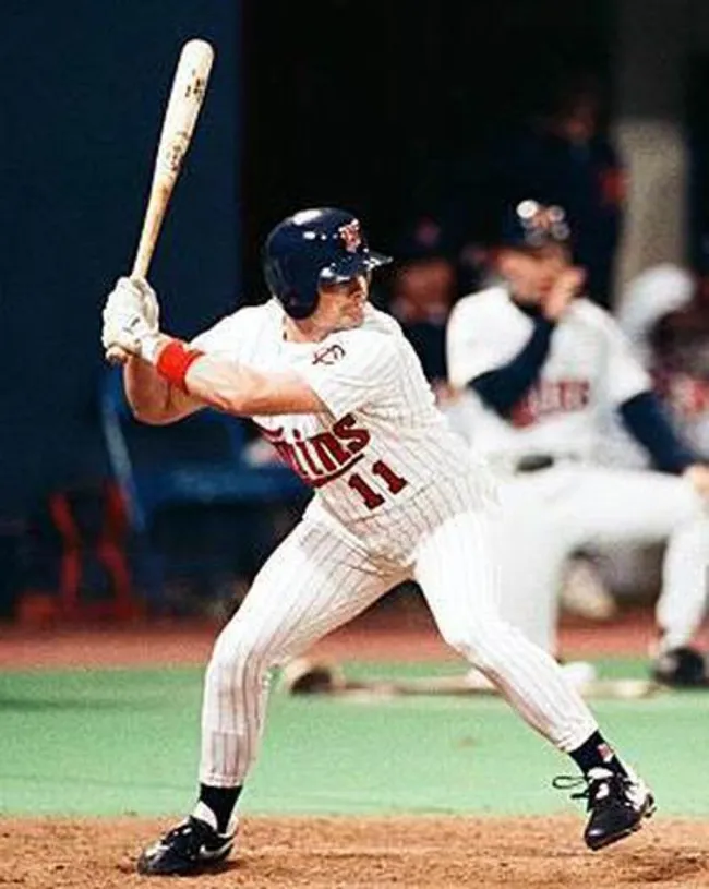 CHUCK KNOBLAUCH Minnesota Twins 1991 Majestic Throwback Home Baseball Jersey 