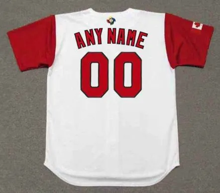 CANADA World Baseball Classic Throwback Customized Jersey “Any Name & Number(s)” 