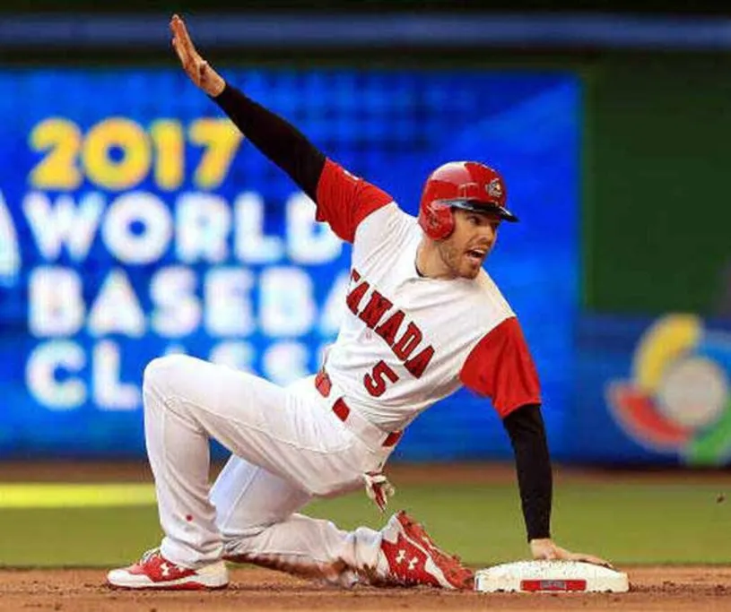CANADA World Baseball Classic Throwback Customized Jersey “Any Name & Number(s)” 