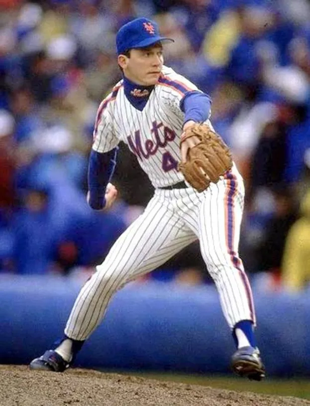 DAVID CONE New York Mets 1987 Majestic Cooperstown Home Baseball Jersey 