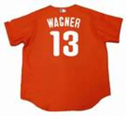 BILLY WAGNER Philadelphia Phillies 2005 Majestic Authentic Throwback Baseball Jersey 