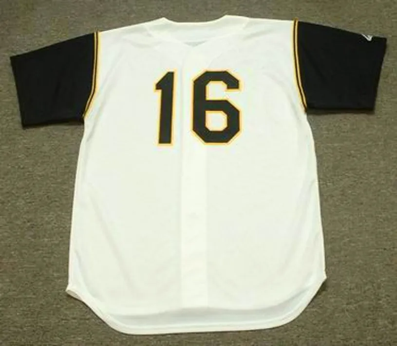 AL OLIVER Pittsburgh Pirates 1969 Majestic Throwback Home Baseball Jersey 
