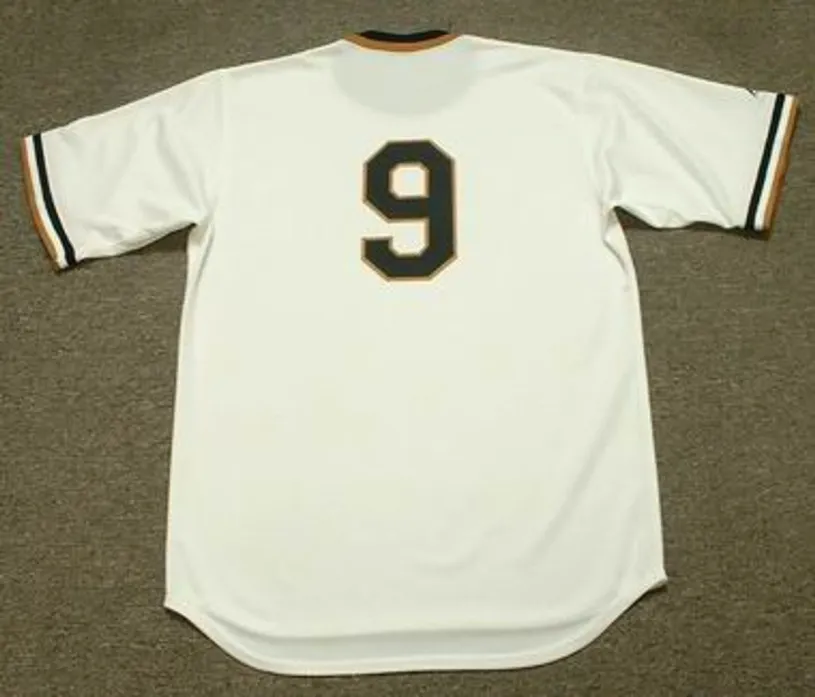 BILL MAZEROSKI Pittsburgh Pirates 1971 Majestic Cooperstown Throwback Baseball Jersey 