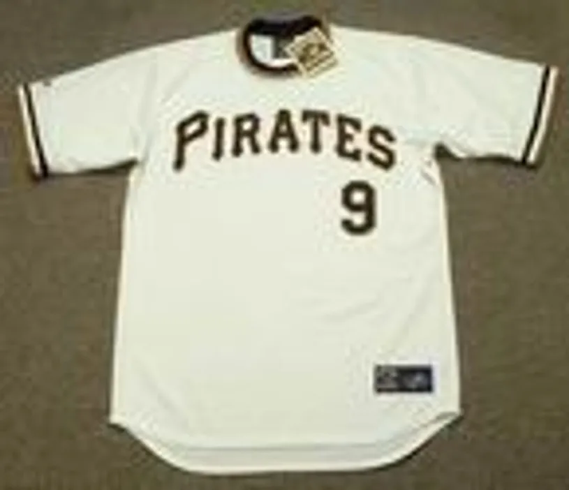 BILL MAZEROSKI Pittsburgh Pirates 1971 Majestic Cooperstown Throwback Baseball Jersey 