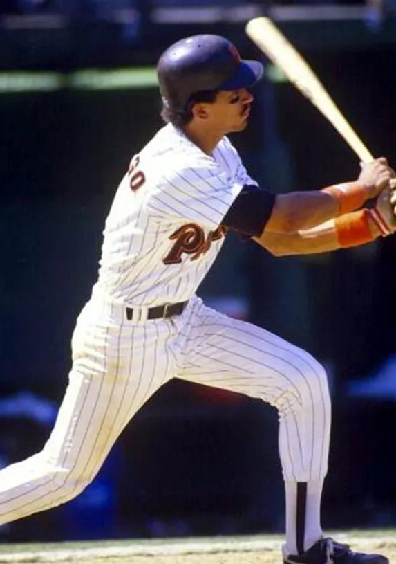 BENITO SANTIAGO San Diego Padres 1987 Home Majestic Throwback  Baseball Jersey 