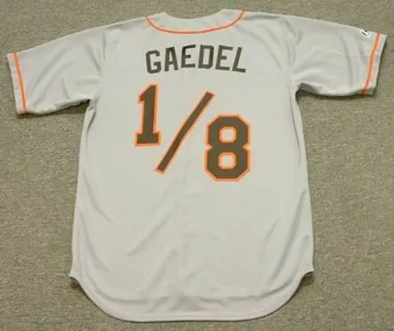 EDDIE GAEDEL St. Louis Browns 1951 Majestic Baseball Throwback Jersey 