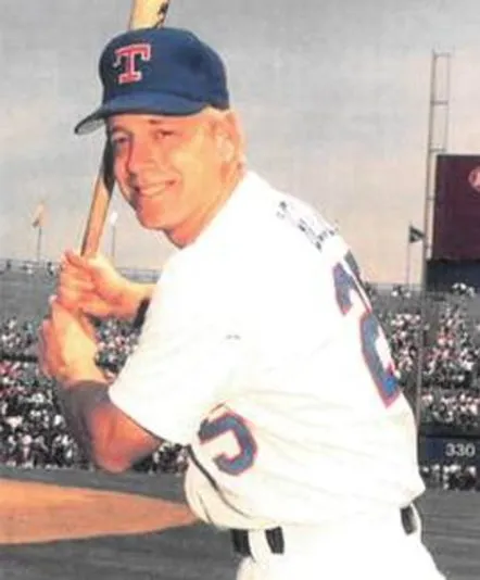 BUDDY BELL Texas Rangers 1989 Majestic Cooperstown Throwback Away Jersey 