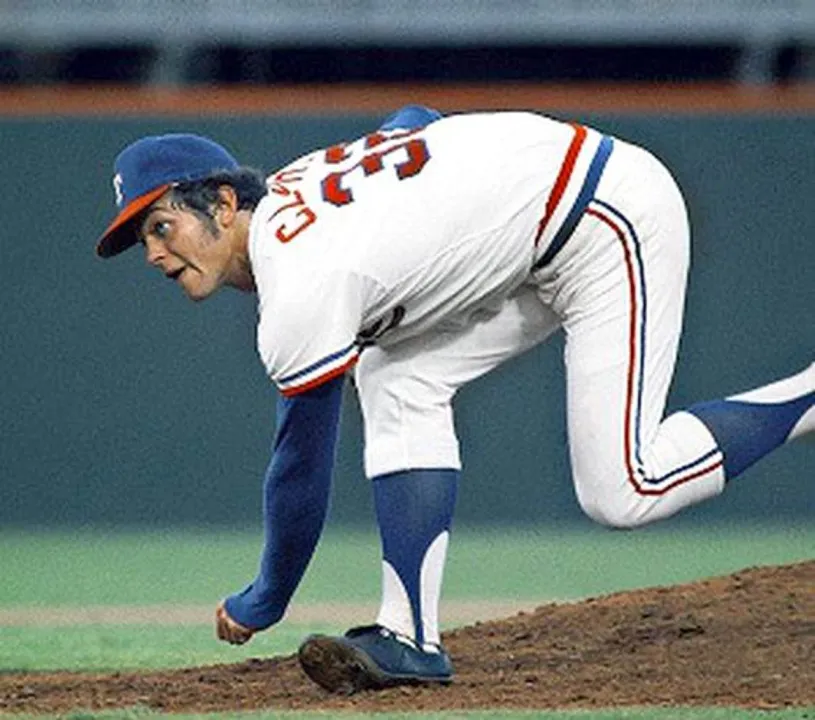 DAVID CLYDE Texas Rangers 1974 Majestic Cooperstown Home Baseball Jersey 