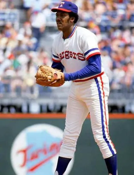 FERGUSON JENKINS Texas Rangers 1974 Majestic Cooperstown Home Baseball Jersey 