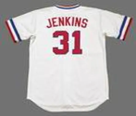 FERGUSON JENKINS Texas Rangers 1974 Majestic Cooperstown Home Baseball Jersey 