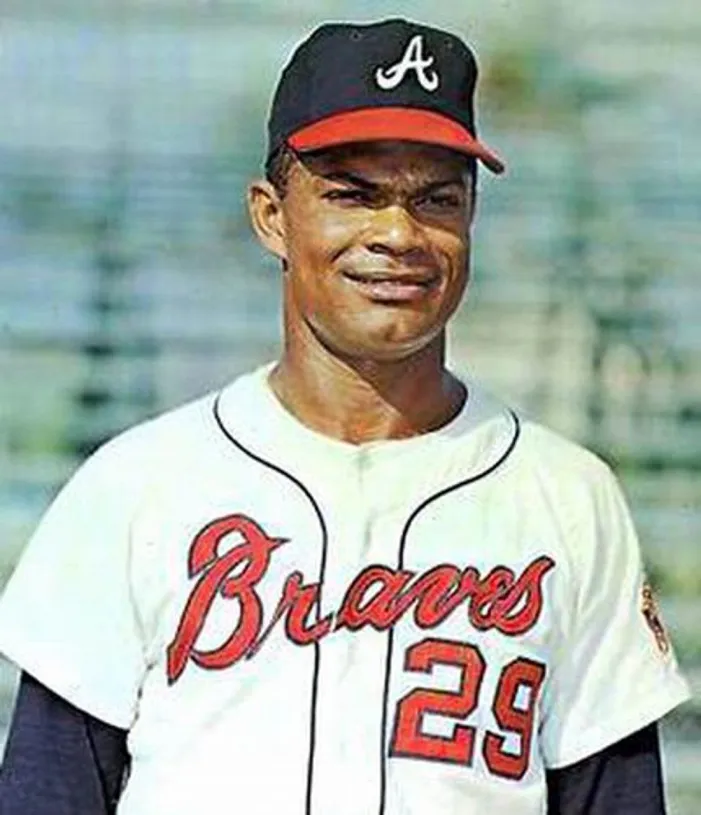 FELIPE ALOU Atlanta Braves 1967 Majestic Cooperstown Throwback Baseball Jersey 