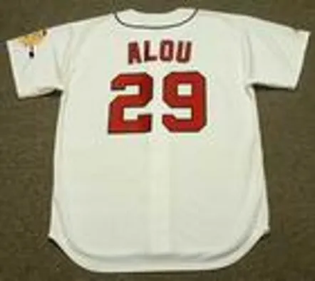 FELIPE ALOU Atlanta Braves 1967 Majestic Cooperstown Throwback Baseball Jersey 
