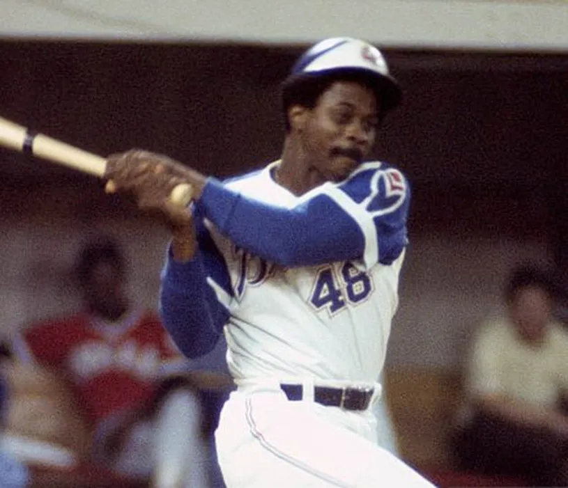 RALPH GARR Atlanta Braves 1974 Majestic Cooperstown Throwback Baseball Jersey 