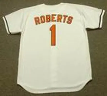 BRIAN ROBERTS Baltimore Orioles 2004 Majestic Throwback Home Baseball Jersey 