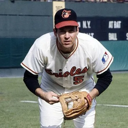 BROOKS ROBINSON Baltimore Orioles 1969 Home Majestic Baseball Throwback Jersey 