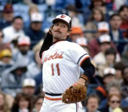 DOUG DeCINCES Baltimore Orioles 1979 Majestic Throwback Home Baseball Jersey 