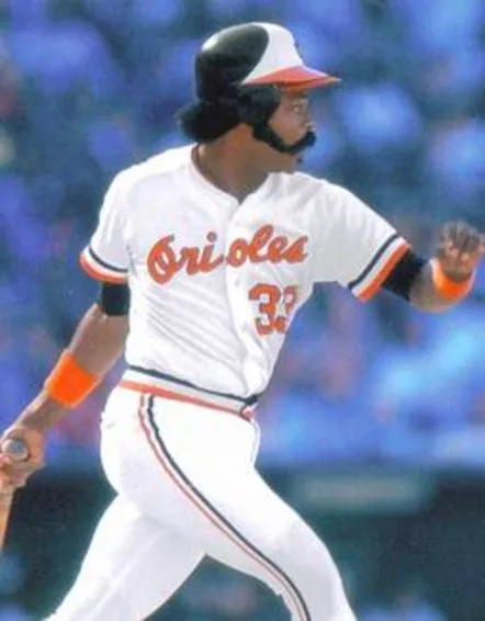 EDDIE MURRAY Baltimore Orioles 1983 Majestic Throwback Baseball Jersey 