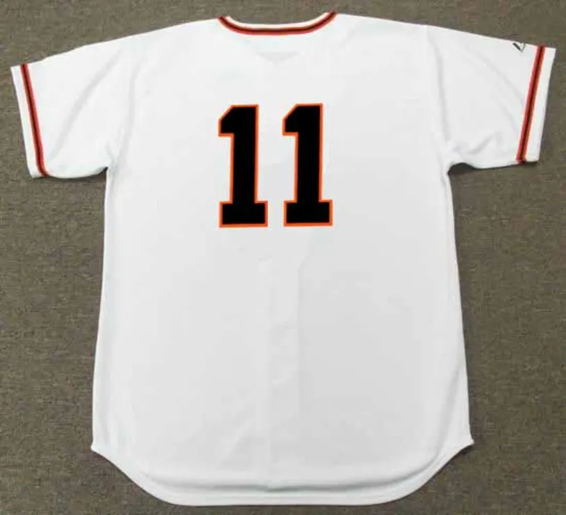 LUIS APARICIO Baltimore Orioles 1965 Majestic Cooperstown Home Baseball Jersey 
