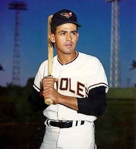 LUIS APARICIO Baltimore Orioles 1965 Majestic Cooperstown Home Baseball Jersey 