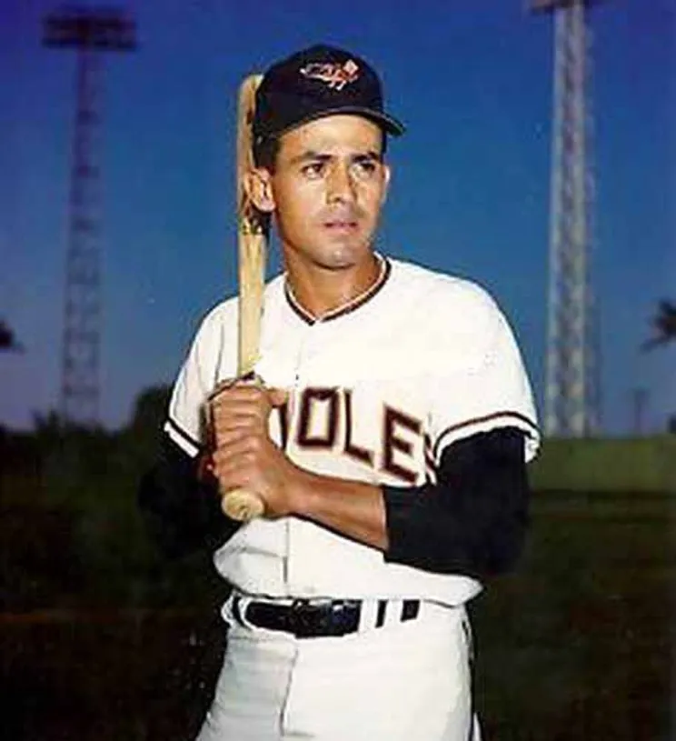 LUIS APARICIO Baltimore Orioles 1965 Majestic Cooperstown Home Baseball Jersey 