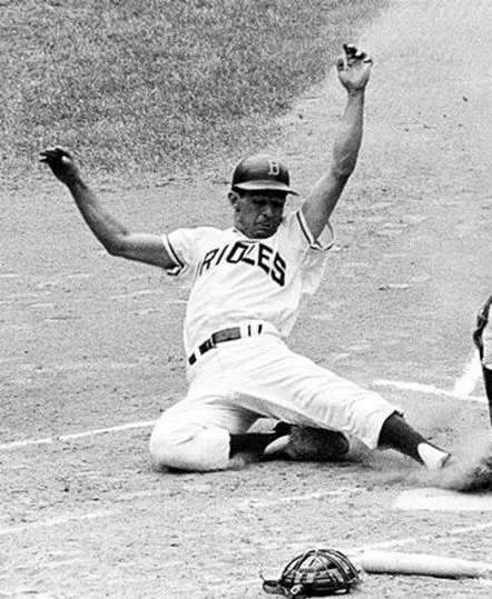 LUIS APARICIO Baltimore Orioles 1965 Majestic Cooperstown Home Baseball Jersey 