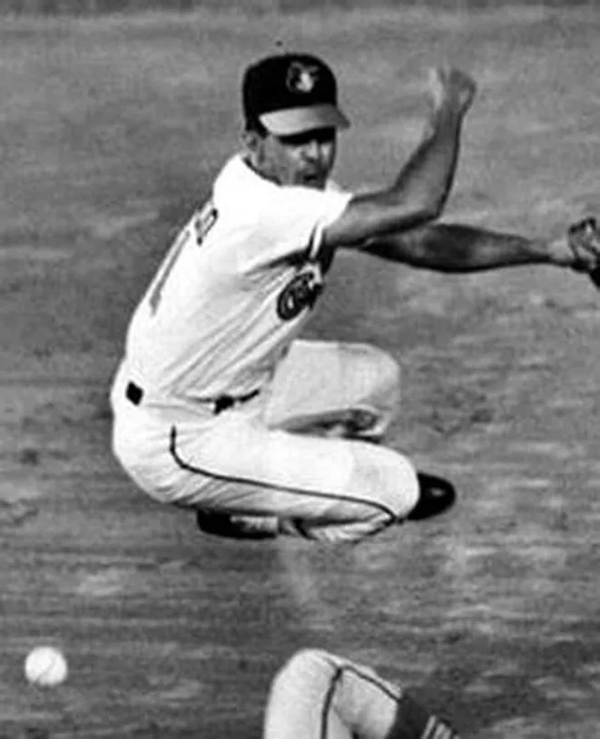 LUIS APARICIO Baltimore Orioles 1966 Majestic Cooperstown Home Baseball Jersey 