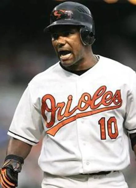 MIGUEL TEJADA Baltimore Orioles 2004 Majestic Throwback Home Baseball Jersey 