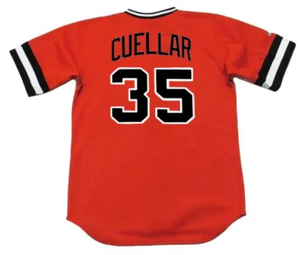 MIKE CUELLAR Baltimore Orioles 1971 Majestic Cooperstown Throwback Baseball Jersey 