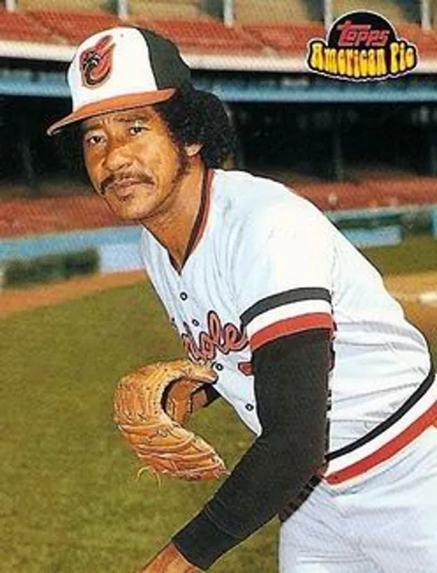 MIKE CUELLAR Baltimore Orioles 1974 Majestic Cooperstown Throwback Baseball Jersey 