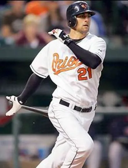 NICK MARKAKIS Baltimore Orioles 2007 Majestic Throwback Home Baseball Jersey 