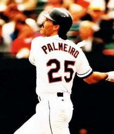RAFAEL PALMEIRO Baltimore Orioles 1998 Majestic Throwback Baseball Jersey 