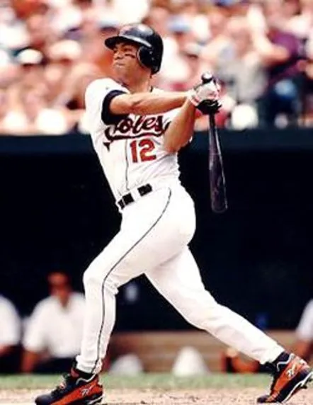 ROBERTO ALOMAR Baltimore Orioles 1996 Majestic Throwback Baseball Jersey 