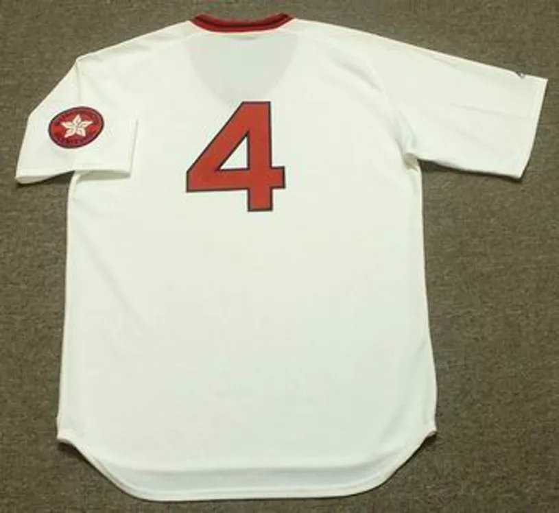 BUTCH HOBSON Boston Red Sox 1970’s Majestic Cooperstown Throwback Jersey 