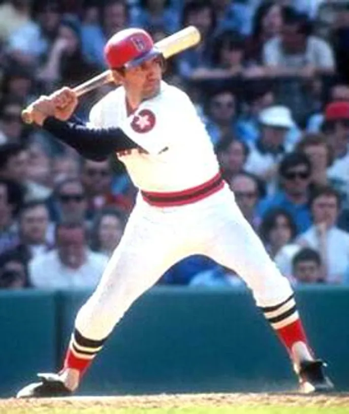 RICO PETROCELLI Boston Red Sox 1975 Majestic Cooperstown Throwback Baseball Jersey 