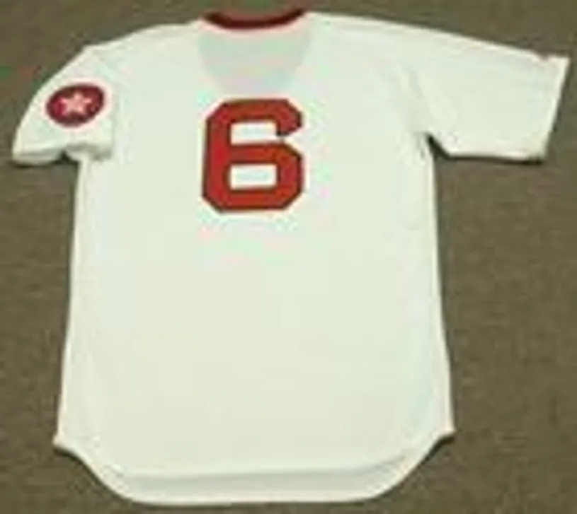 RICO PETROCELLI Boston Red Sox 1975 Majestic Cooperstown Throwback Baseball Jersey 